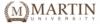 Martin University (Paused Operations 2026)'s logo: martin university logo with laurels and roman numerals mcmlxxvii