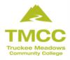 Truckee Meadows Community College's logo: tmcc logo with green mountain and text 'truckee meadows community college'