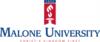Malone University's logo: malone university logo with torch and 'christ's kingdom first'