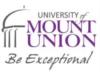 University of Mount Union's logo: university of mount union logo with 'be exceptional' text