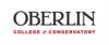Oberlin College's logo: oberlin college & conservatory text in black and red