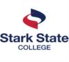 Stark State College's logo: stark state college logo with red and blue swoosh design