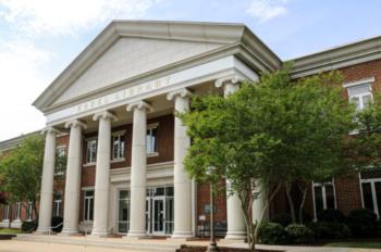 Athens State University library building