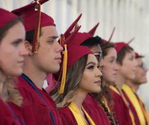 Arizona Western College commencement and students