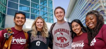 University of Arkansas at Little Rock students
