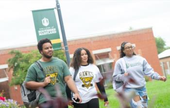 College of Southern Maryland campus and students
