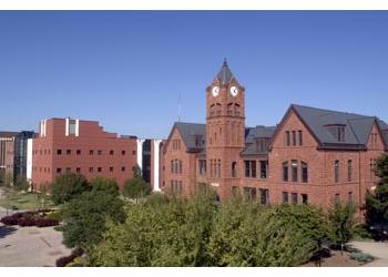 clock tower on university building