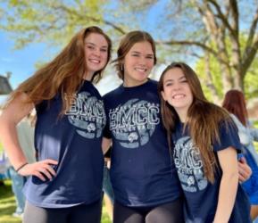 Blue Mountain Community College students on campus
