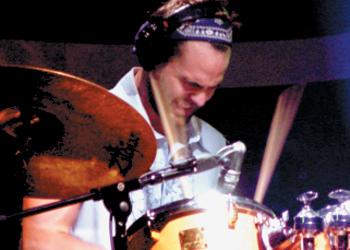 drummer performing on stage