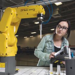 Industrial Tech student