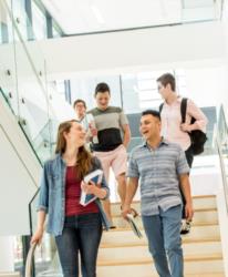 Brightpoint Community College students on campus