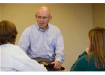 instructor speaking to students