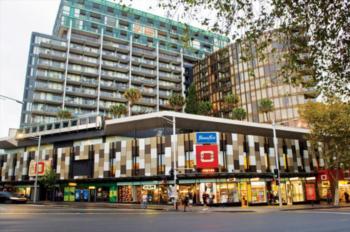 urban building with ground level shops