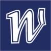 Logo: stylized white 'n' on a blue background