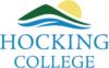Logo: hocking college logo with sun and hills