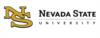 Logo: nevada state university logo with 'ns' in gold
